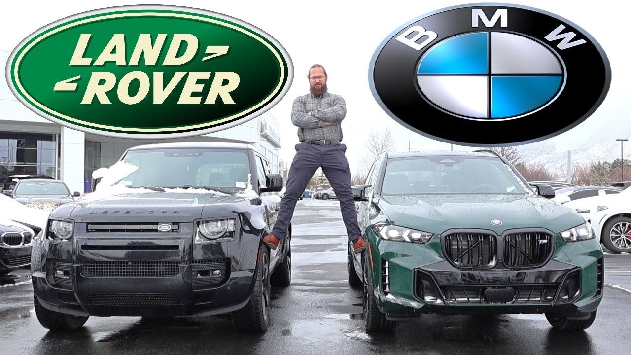 Which V8 Luxury SUV Is Best? (2025 BMW X5 M60i vs Land Rover Defender V8)