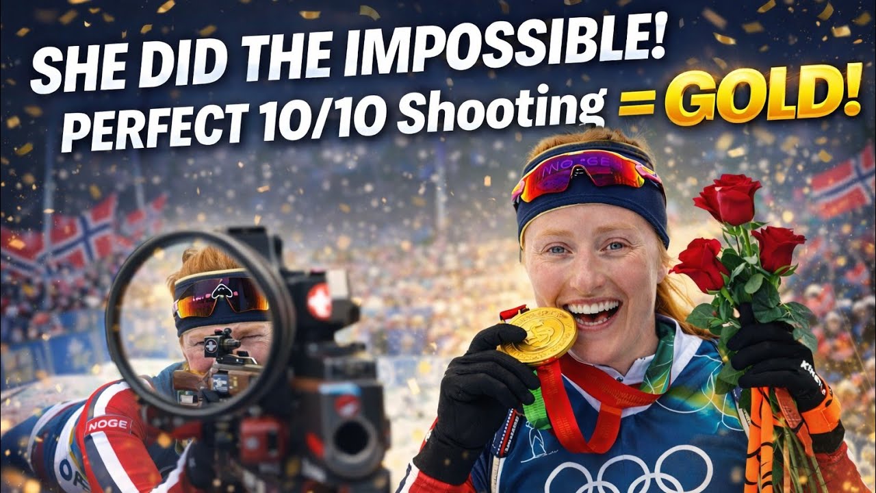 Winter Olympics 2026: Maren Kirkeeide's final flourish brings her women&rsquo;s 7.5km sprint biathlon gold