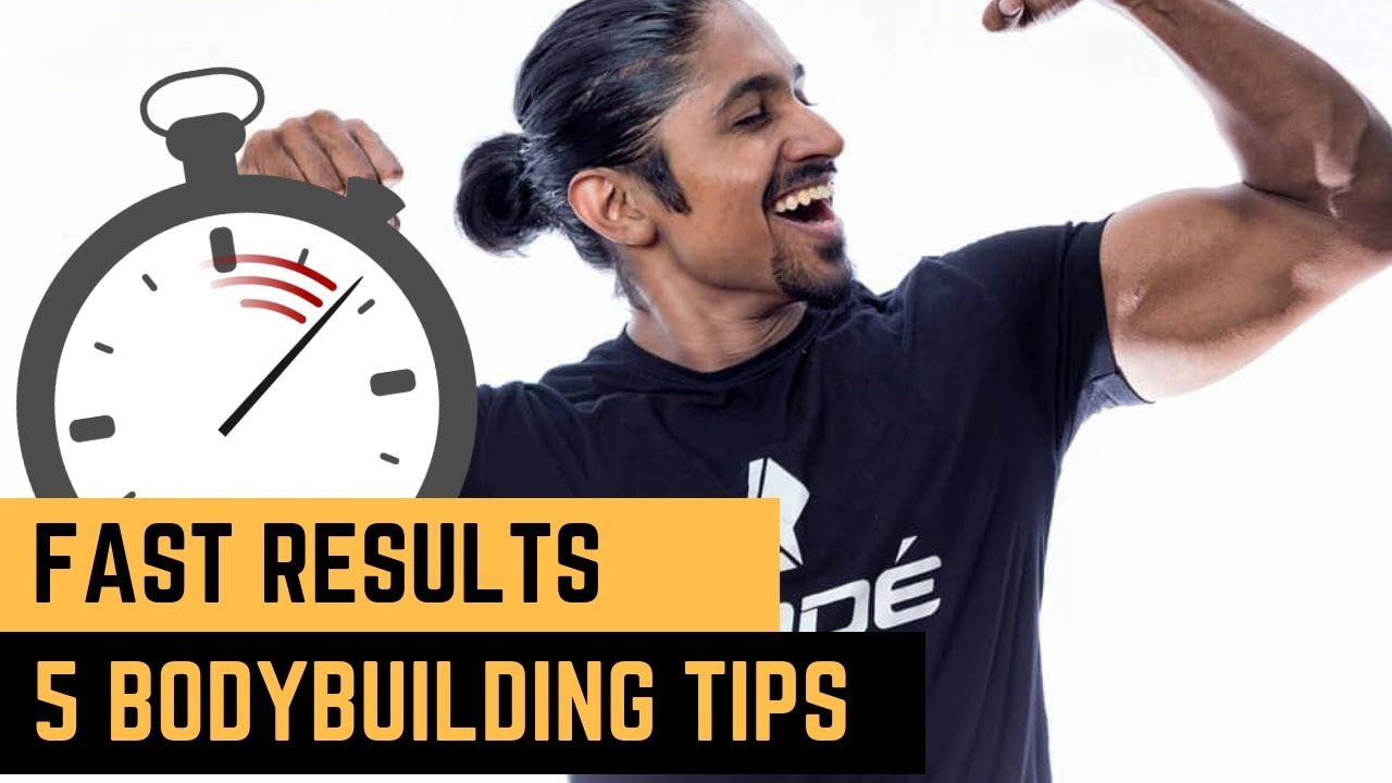 Top 5 Bodybuilding Tips - Faster gains - sinhala -
