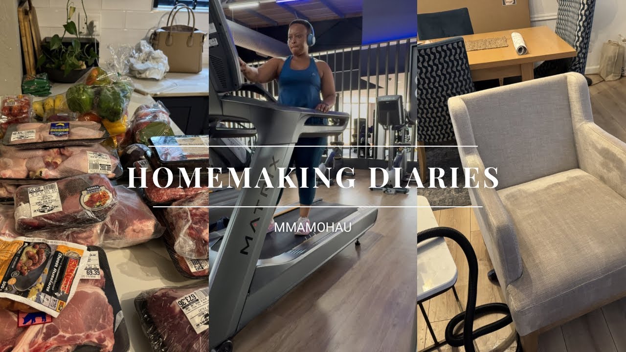 HOMEMAKING DIARIES: HOME RESET ||WORKOUT|| Back to taking care of home 🏠 