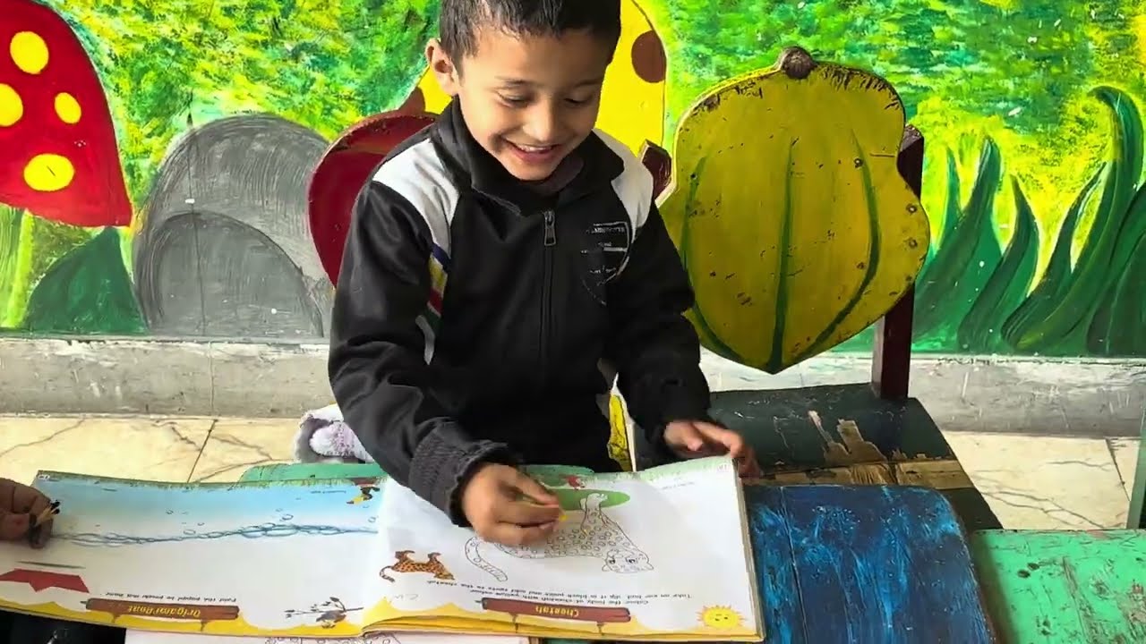 Creative Colouring Time | Dot Filling Activity for Kindergarten Kids 🖍️