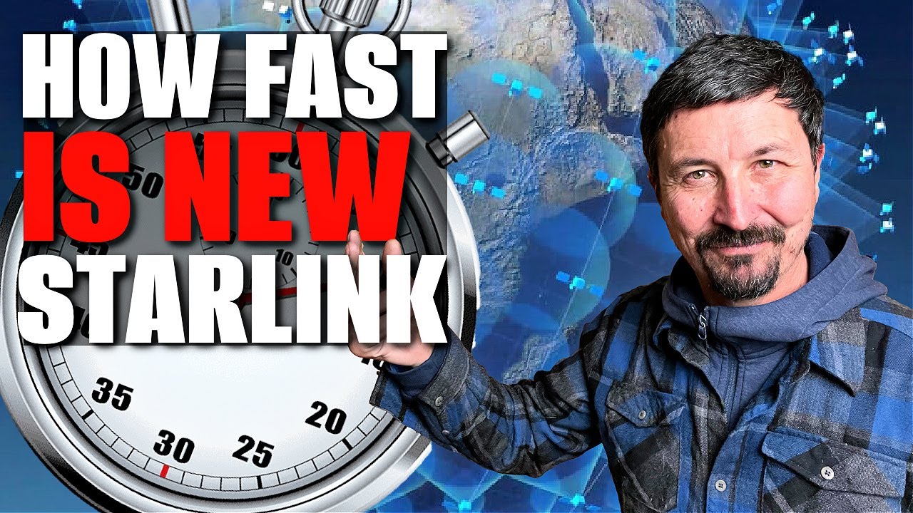 How Fast Is The New STARLINK Satellite Internet?