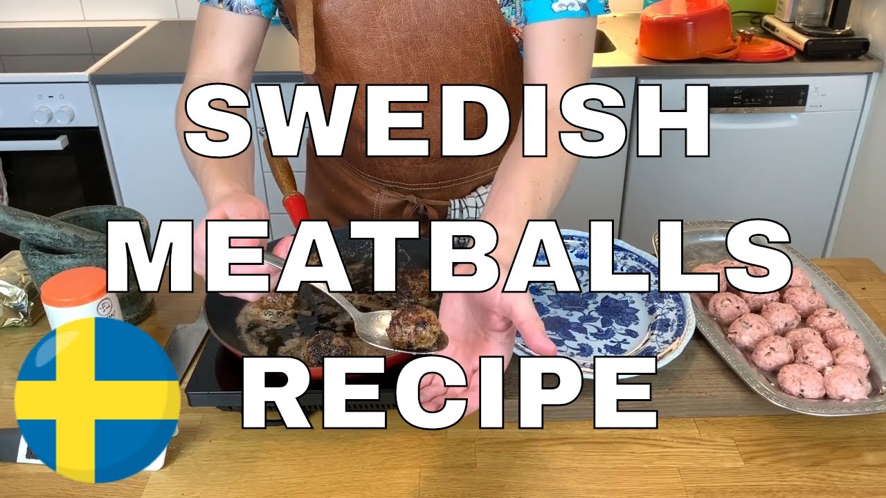SWEDISH MEATBALL RECIPE | How to make traditional Swedish Meatballs