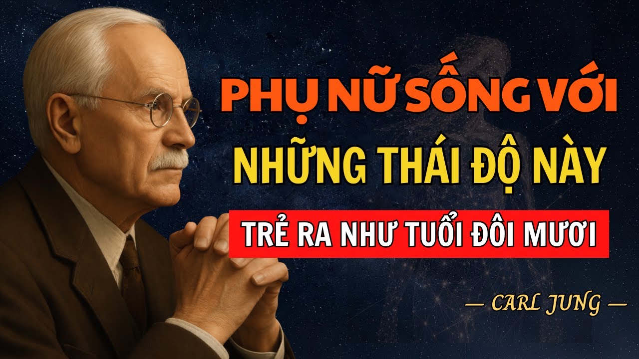 Những Kiểu Thái Độ Sống Khiến Phụ Nữ Trẻ Ra Như Tuổi Đôi Mươi | Carl Jung
