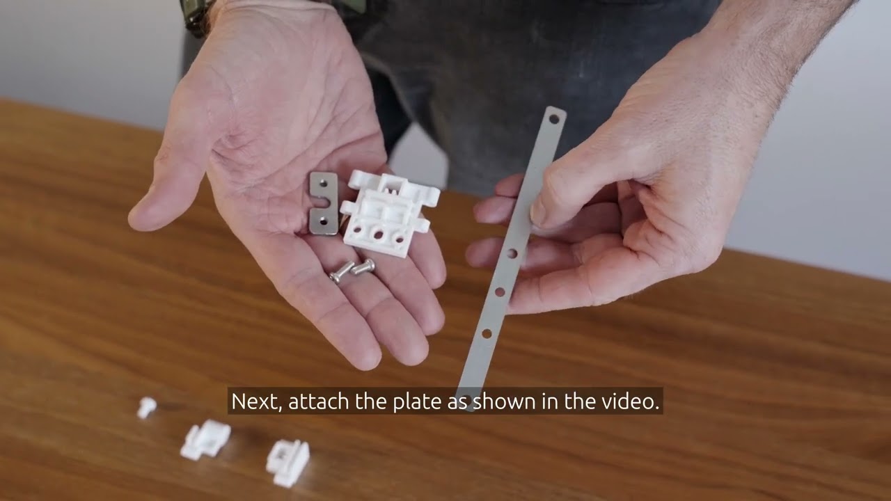 Perfect Wave (Ripple Fold) Motorized Track Kit. Side Opening.