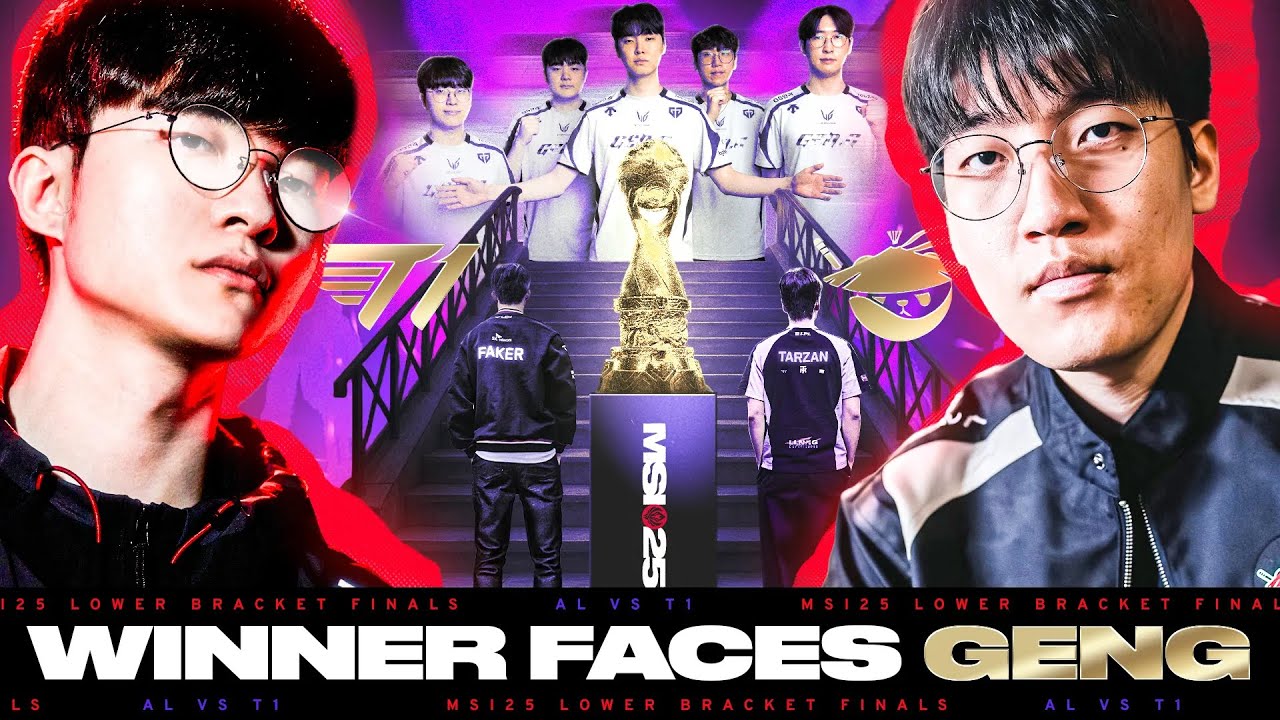 TITANS COLLIDE - T1 VS AL - MSI 2025