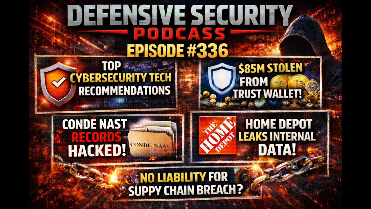 Defensive Security Podcast Episode 336