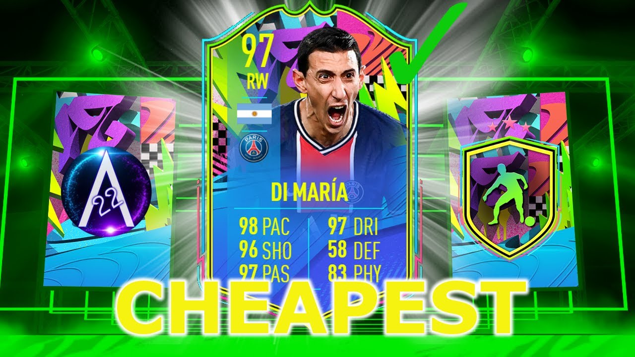 97 Di Maria SBC Cheapest Solution!! #FIFA21