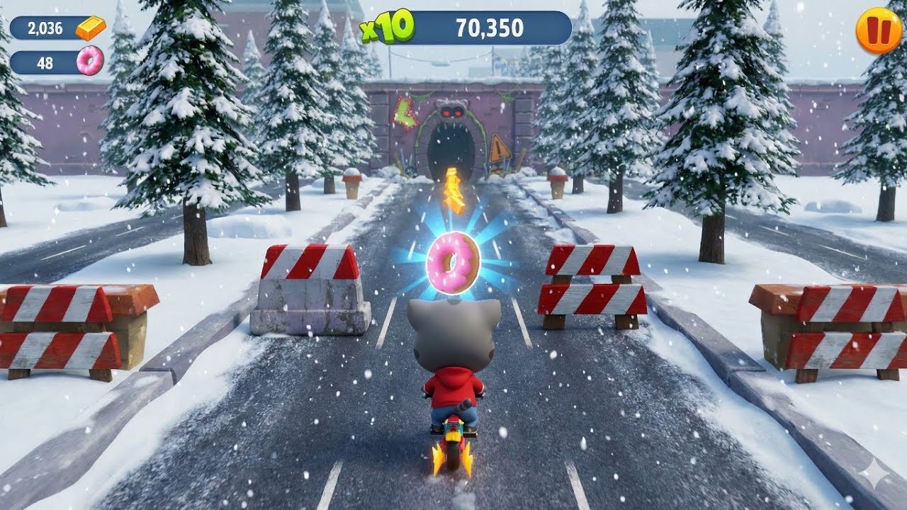 Talking Tom Gold Run Gameplay | Endless Running Game - (Android/iOS)