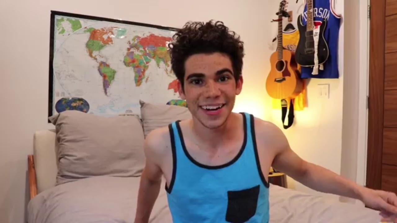 Cameron Boyce laughing/smiling