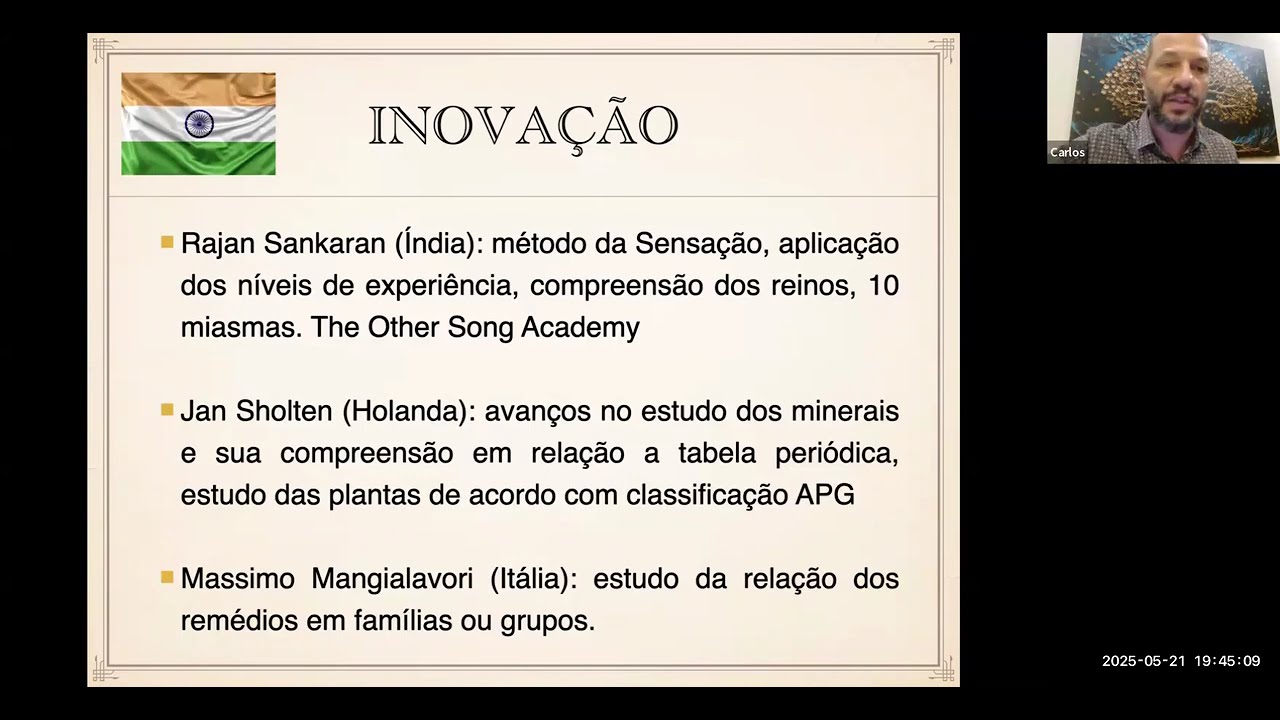 Aula 01 dia 21/05: Introdução ao Método, Níveis de Experiência