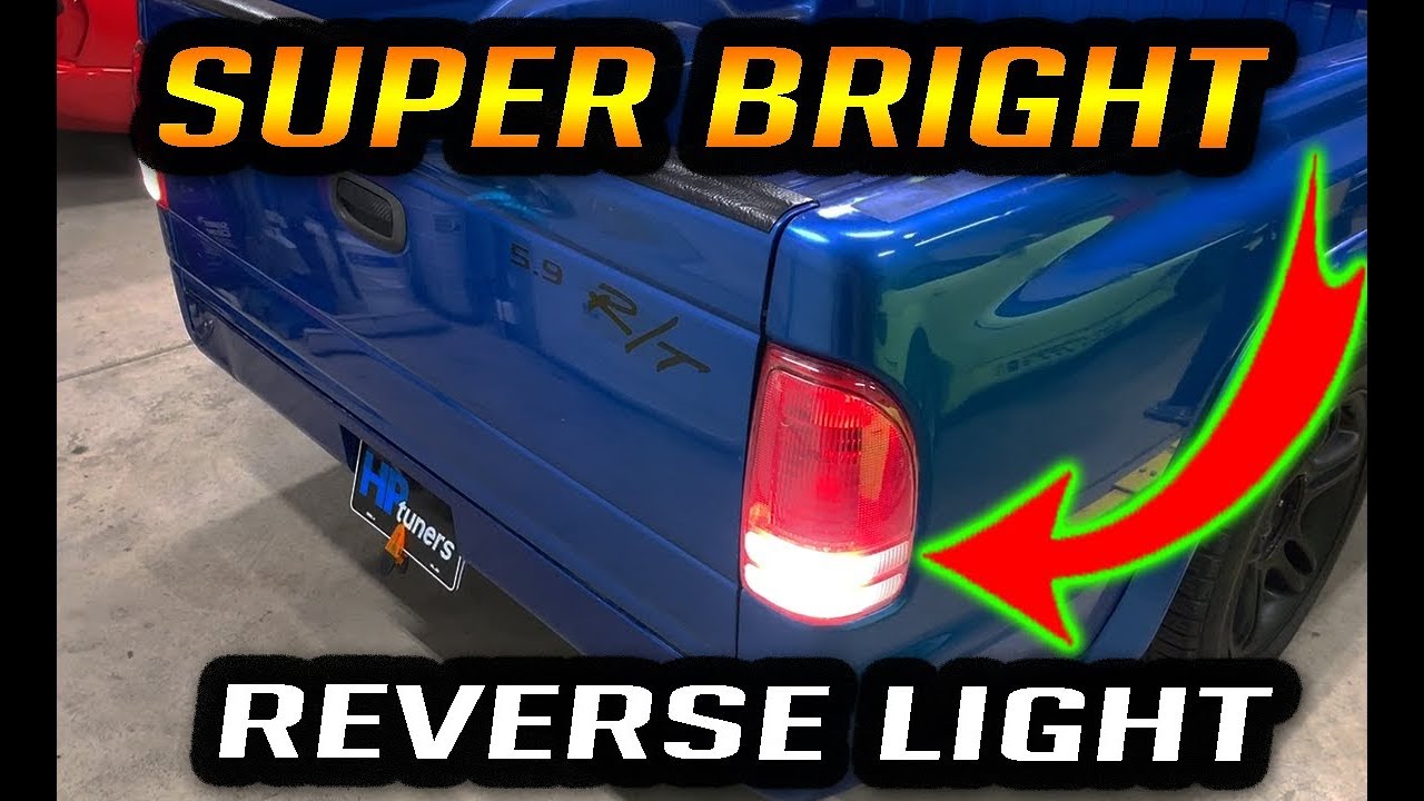 SUPER BRIGHT LED REVERSE LIGHT | DODGE DAKOTA  | 3157 Bulb Type | JDMastar