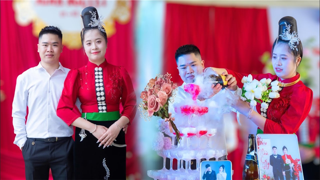 ĐÁM CƯỚI NGƯỜI THÁI THUẬN CHÂU - VĂN CHUNG & MINH NGUYỆT