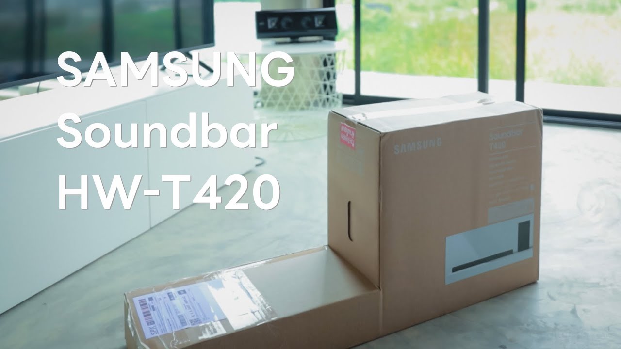 รีวิว Soundbar ราคาประหยัด SAMSUNG HW-T420