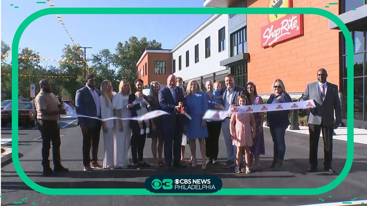 ShopRite opens new Drexeline store, some shoppers get freebies