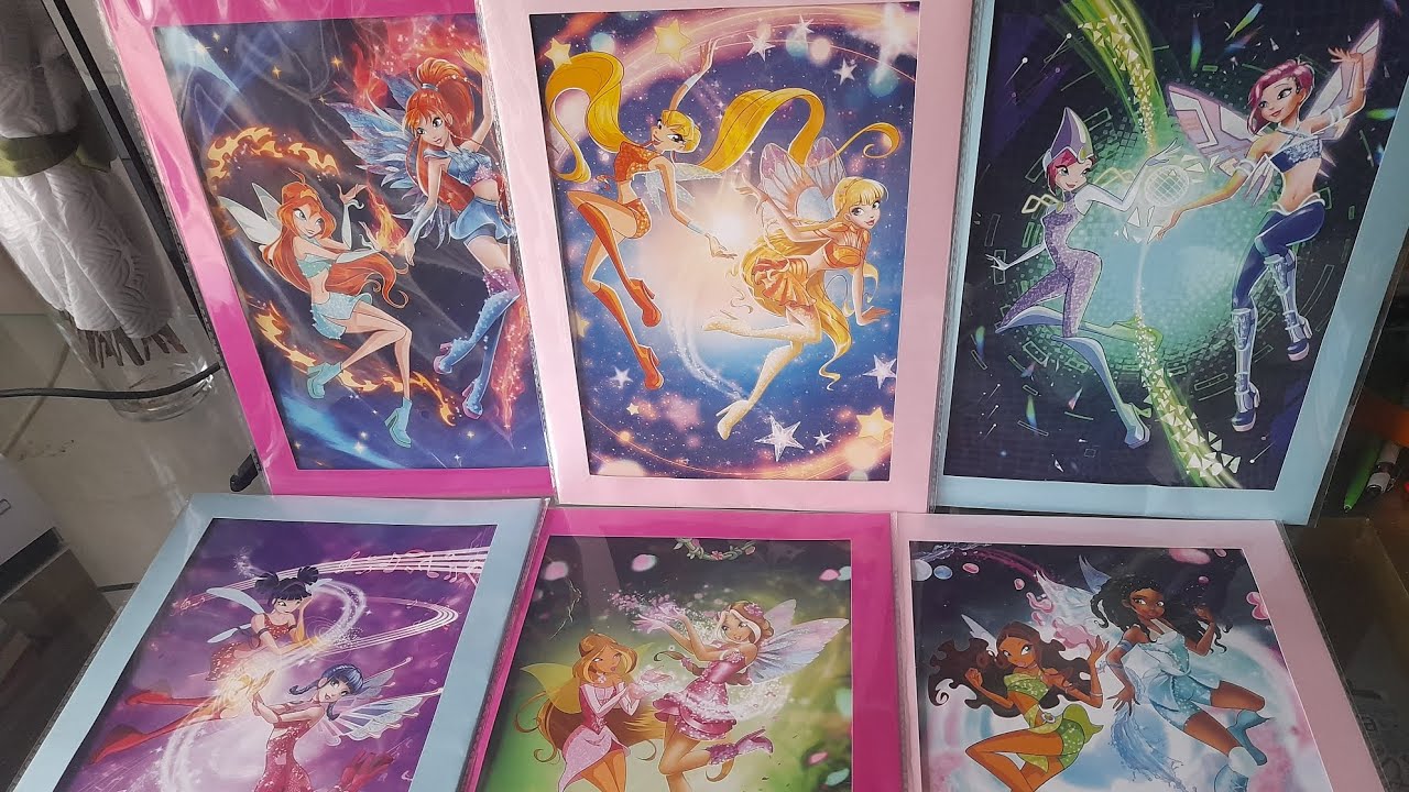 Parabéns Winx Club ❤️ Unboxing dos postais de aniversário Winx 2025.