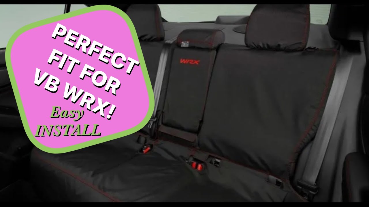 VB WRX OEM REAR SEAT COVER