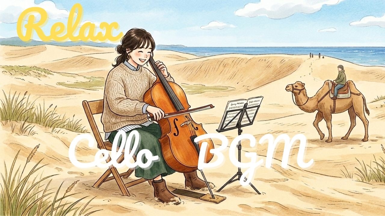 【Cello BGM】Beyond the Sand Dunes