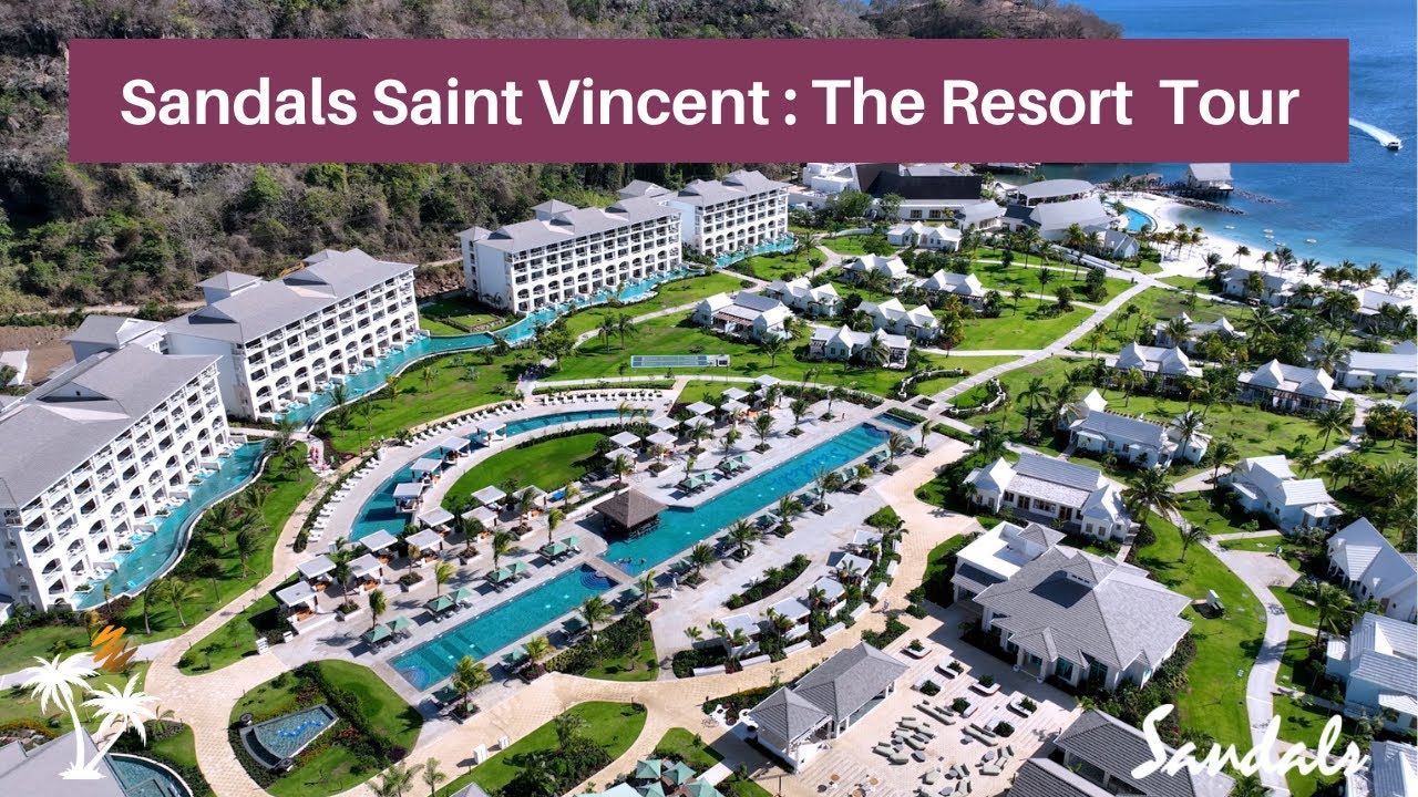 Full Tour in 4K: Sandals St Vincent Resort | NEWEST Resort Peek w/ Mr TraveLux