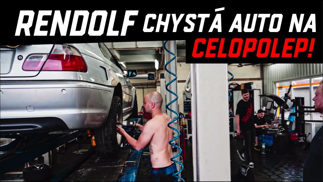 Rendolf chystá svou E46 na celopolep!