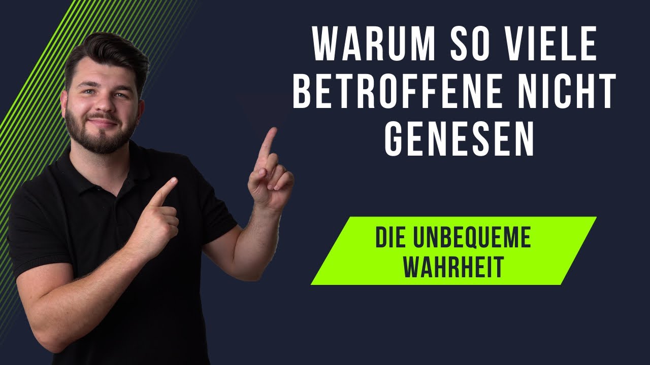 Warum so viele Betroffene von Angstzuständen, Panikattacken und Zwangsgedanken nicht genesen.