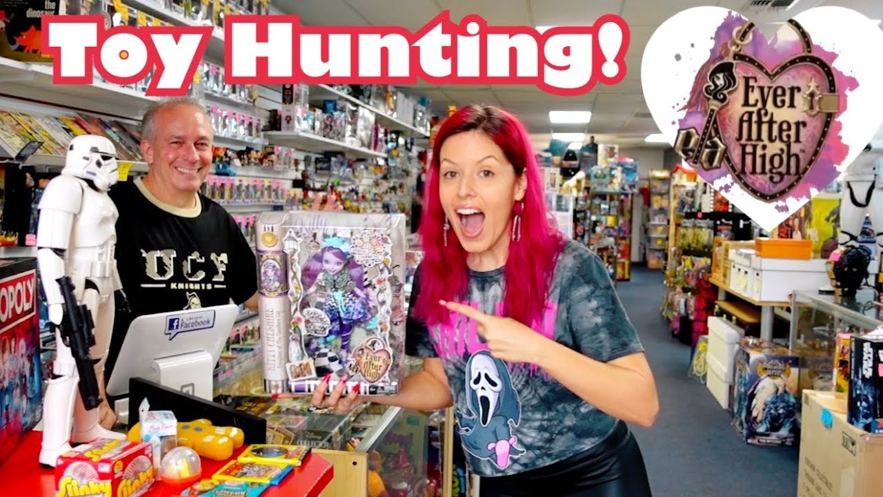 TOY HUNTING! Retro Barbie dolls & Ever After High