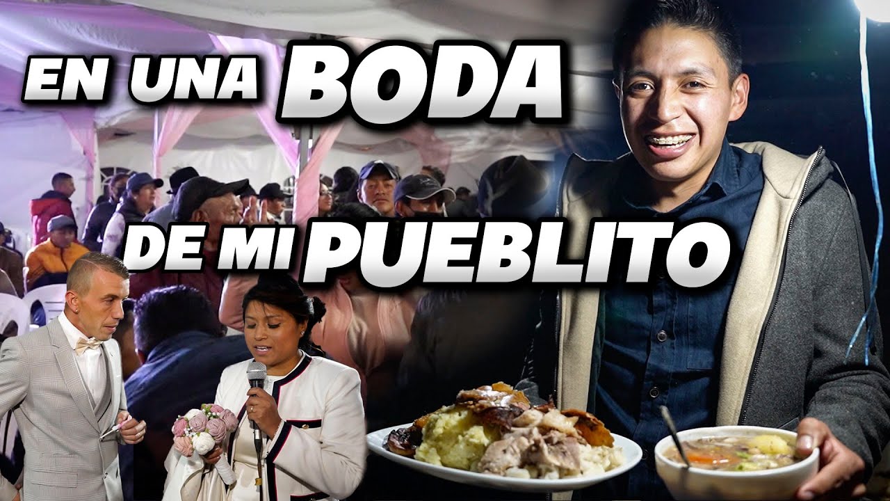 ASISTÍ A UNA BODA DE MI PUEBLITO | John Valverde