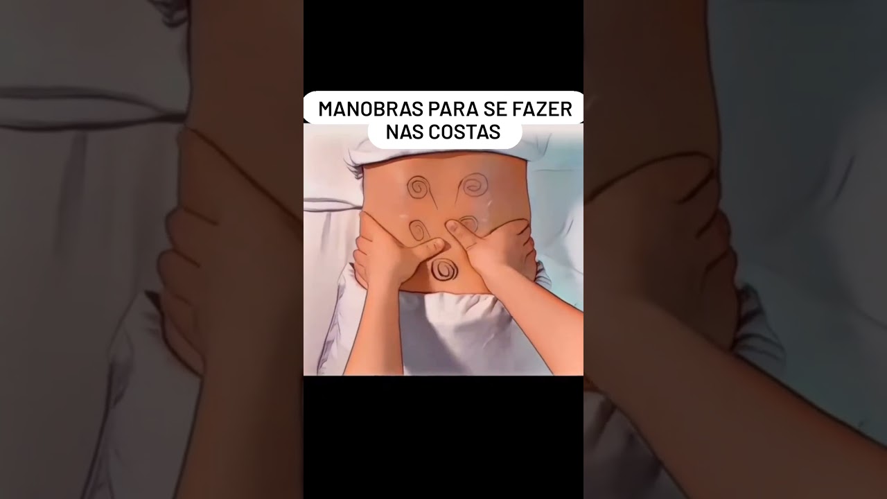 MANOBRAS PARA SE FAZER NAS COSTAS #shorts  #massagem #shortvideo
