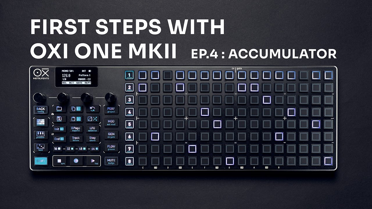 Первые шаги с OXI One MKII / EP. 4: Аккумулятор