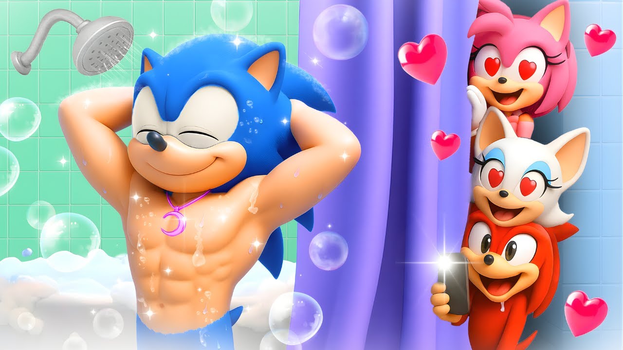 SONIC vs Crazy FANCLUB! Why Are They Following SONIC Everywhere?! | Sonic The Hedgehog 3 Animation