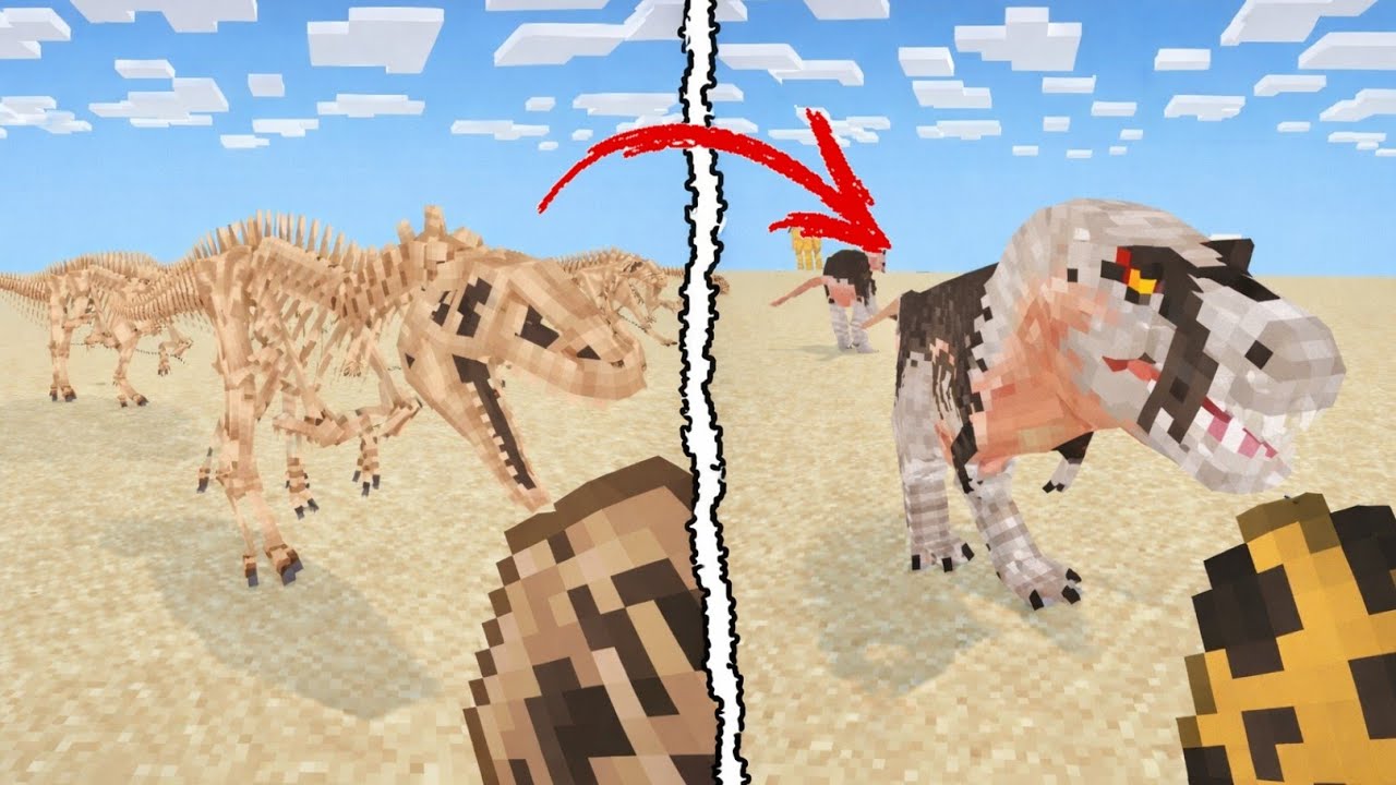 Prehistoric Animalia Modu! | Minecraft PE