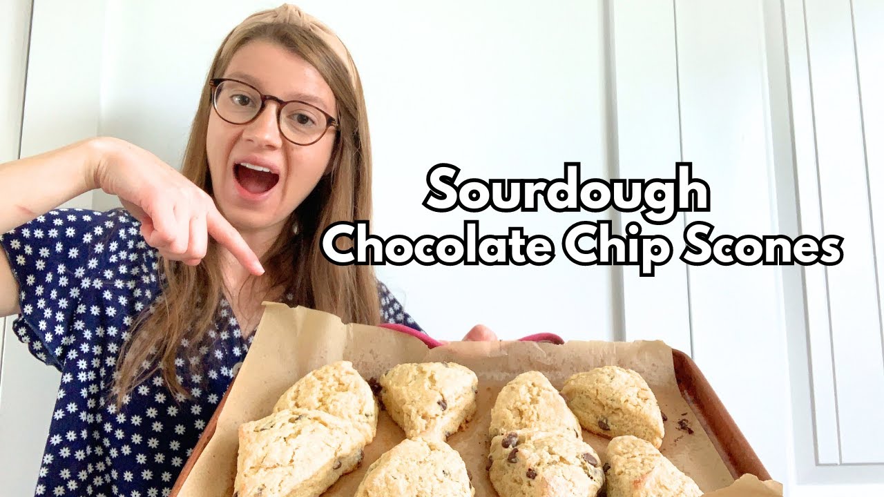 The Only Sourdough Chocolate Chip Scone Recipe You Need!