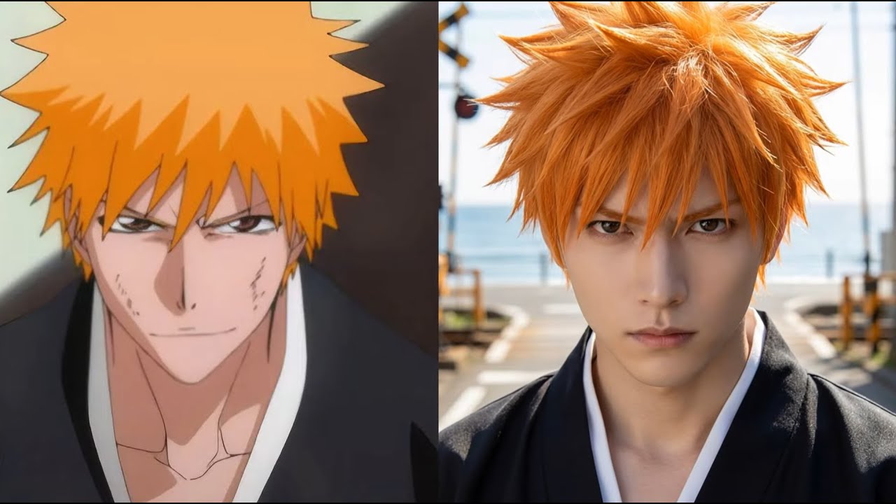 [BLEACH] 블리치 핵심 캐릭터 실사화 l ブリーチ 主要キャラクター 実写化 #anime #liveaction