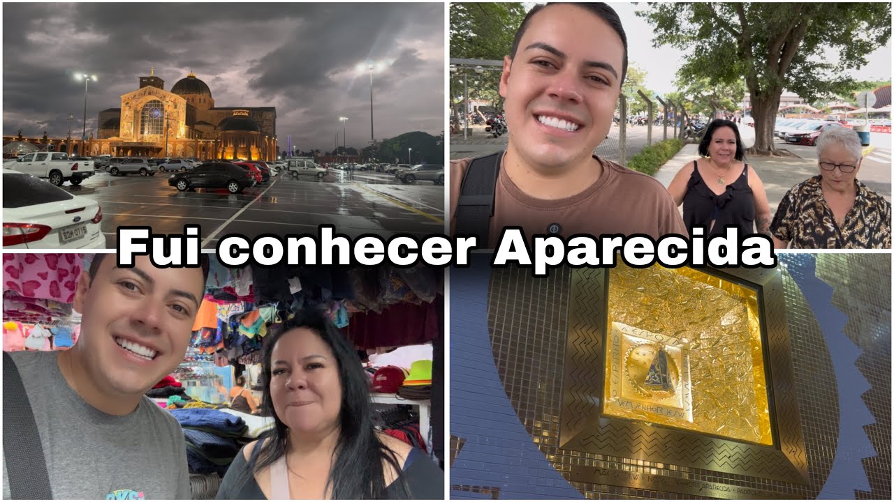 Vlog - Viajamos para Aparecida/SP + Valor da viagem + Hotel que ficamos.