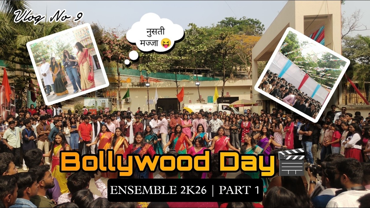 College ENSEMBLE 2K26 🎬 | Bollywood Day | Part 1
