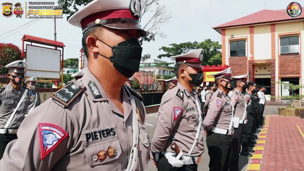 POLRES REJANG LEBONG GELAR APEL PASUKAN OPERASI KESELAMATAN NALA 2022