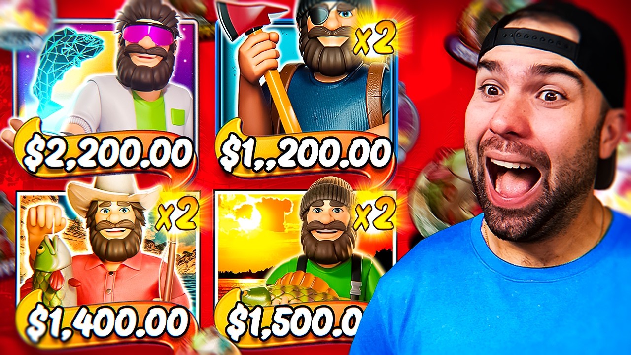 The MOST High Roller Big Bass Bonuses OF MY LIFE...