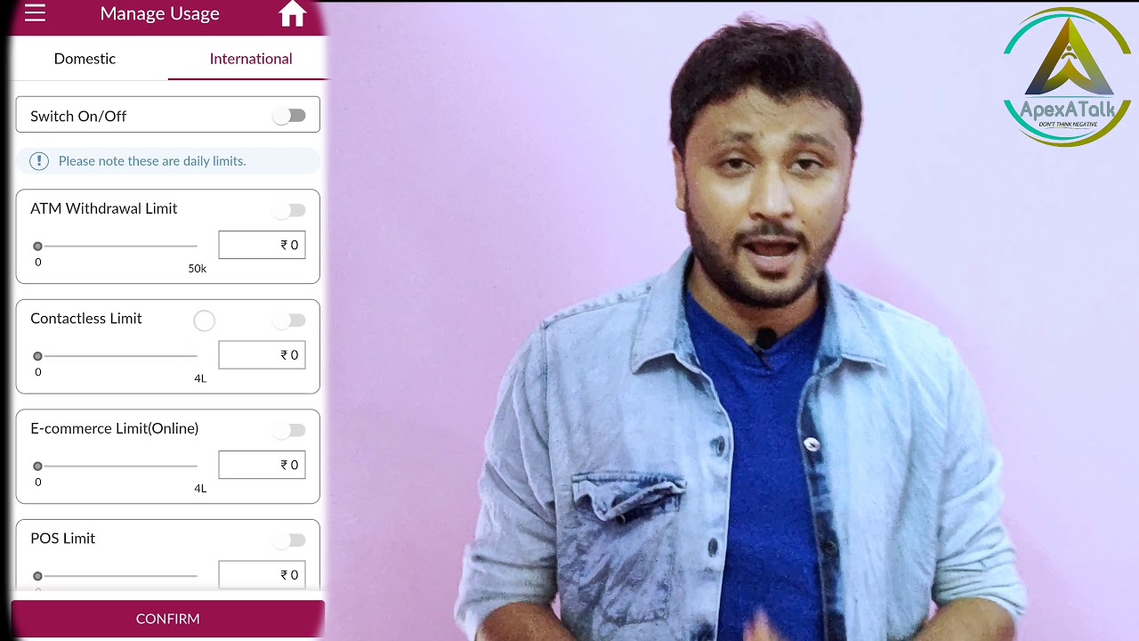 Axis Bank Debit Card Manage | watch the full video 👉 