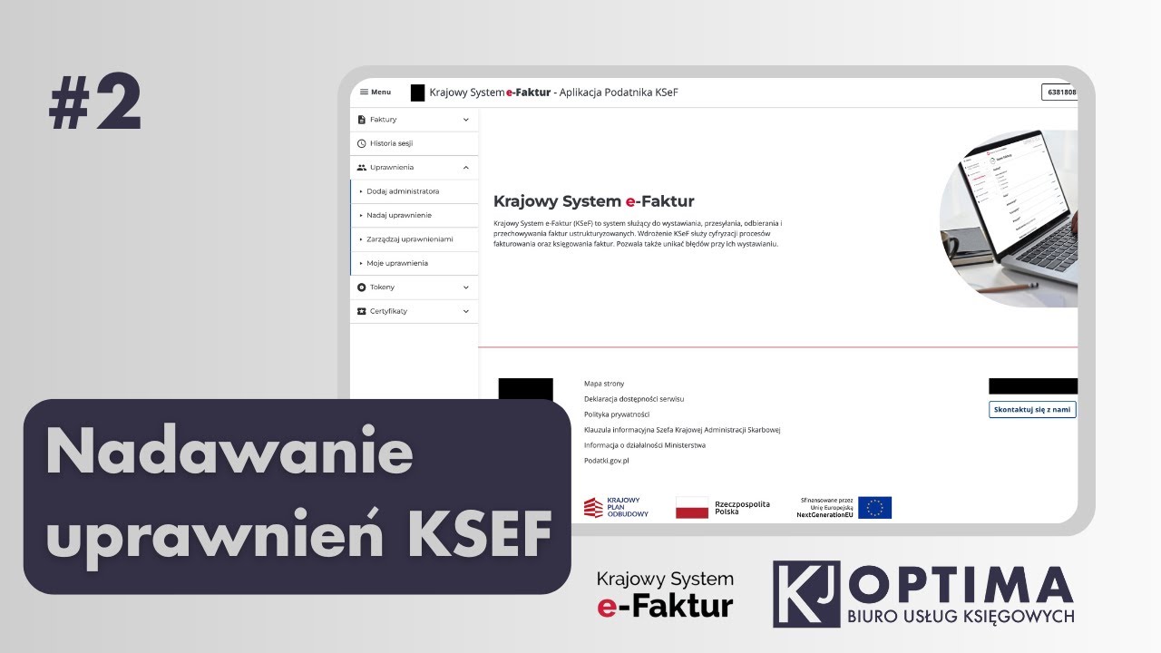 Jak nadawać uprawnienia w KSeF? Poradnik w 2 minuty #2 #ksef