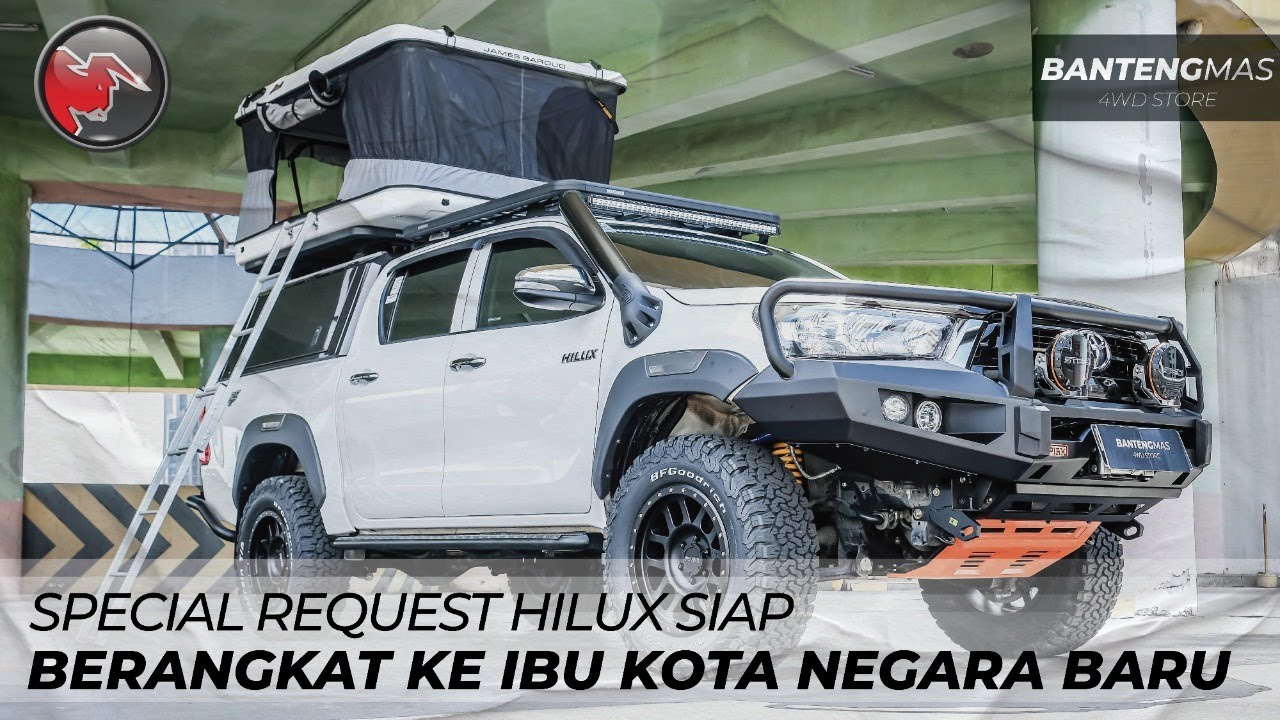 SPECIAL REQUEST HILUX SIAP BERANGKAT KE IBU KOTA NEGARA BARU || BANTENG MAS 4X4 STORE