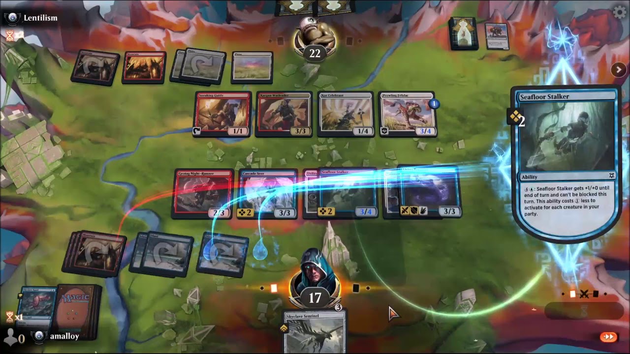 [MTG Arena] UR rogues draft continues