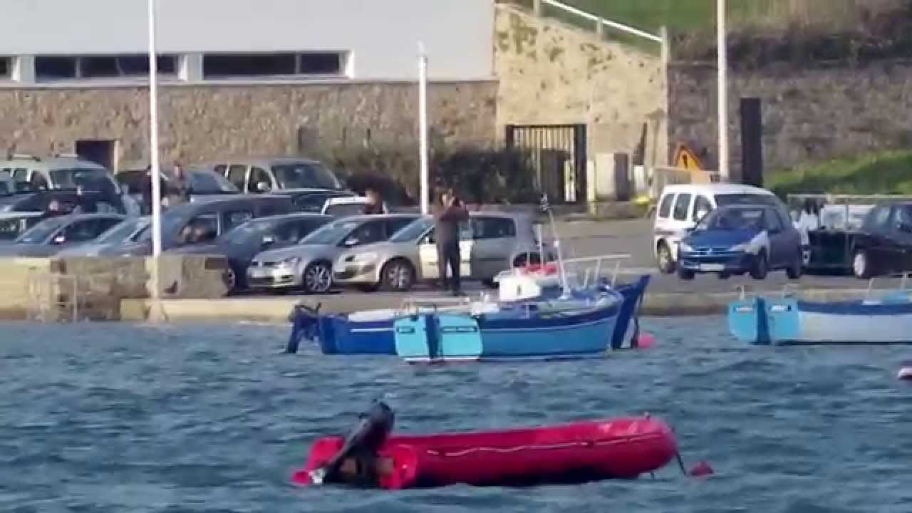La mar&eacute;e du si&egrave;cle Portsall le 21 03 2015