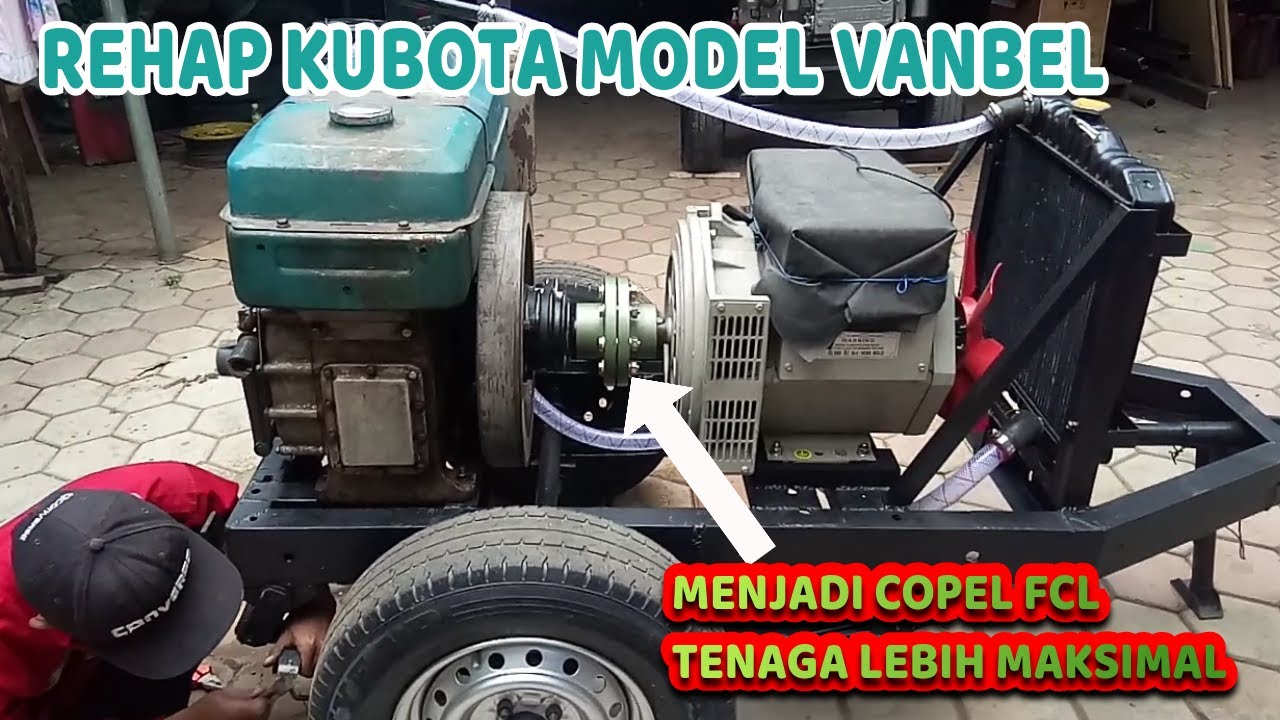 REHAP SASIS VANBEL RAKIT ULANG KE MODEL COPEL FCL KUBOTA
