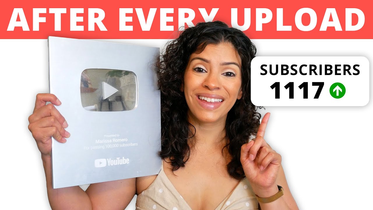 14 Things I do AFTER I upload a YouTube video to get more views