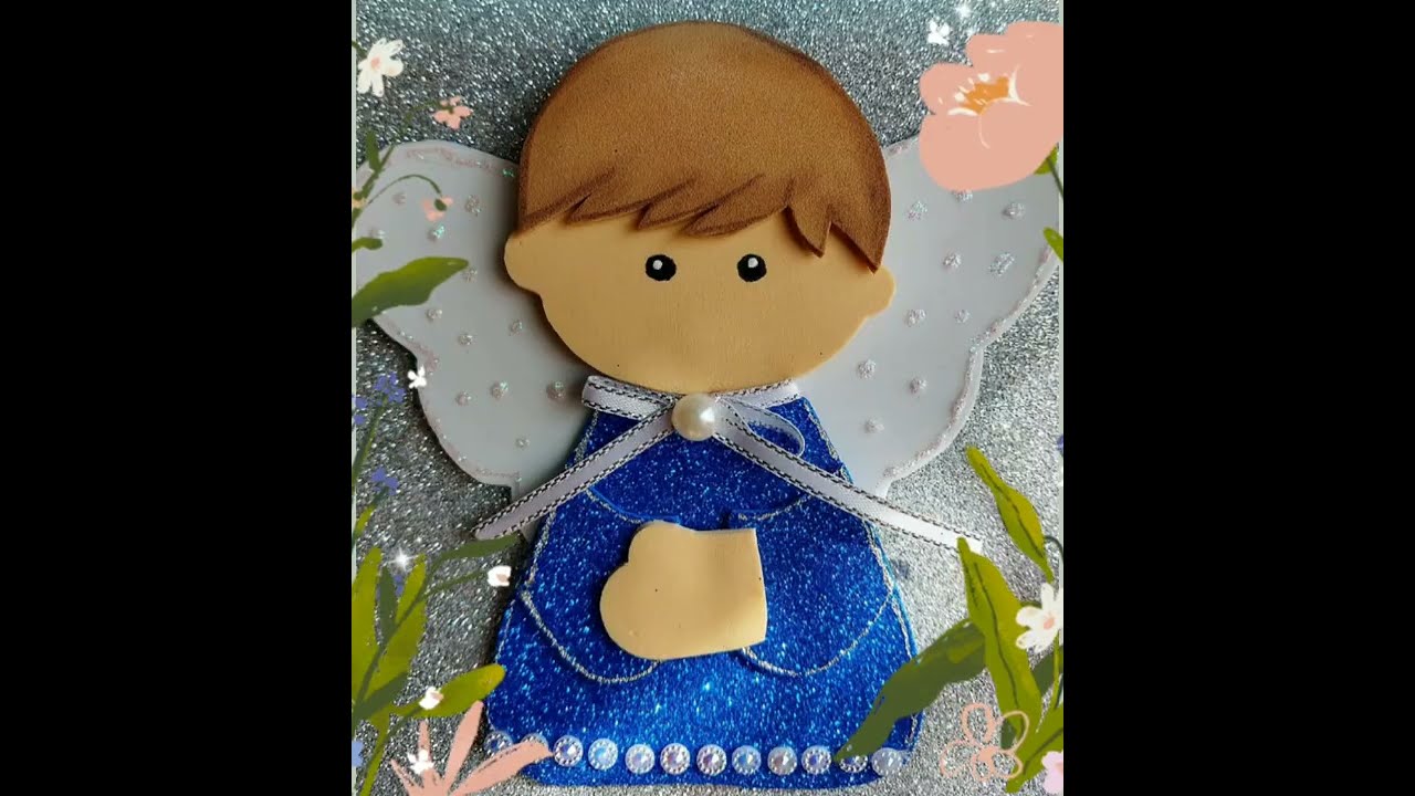 Angelito de foami 😇💙
