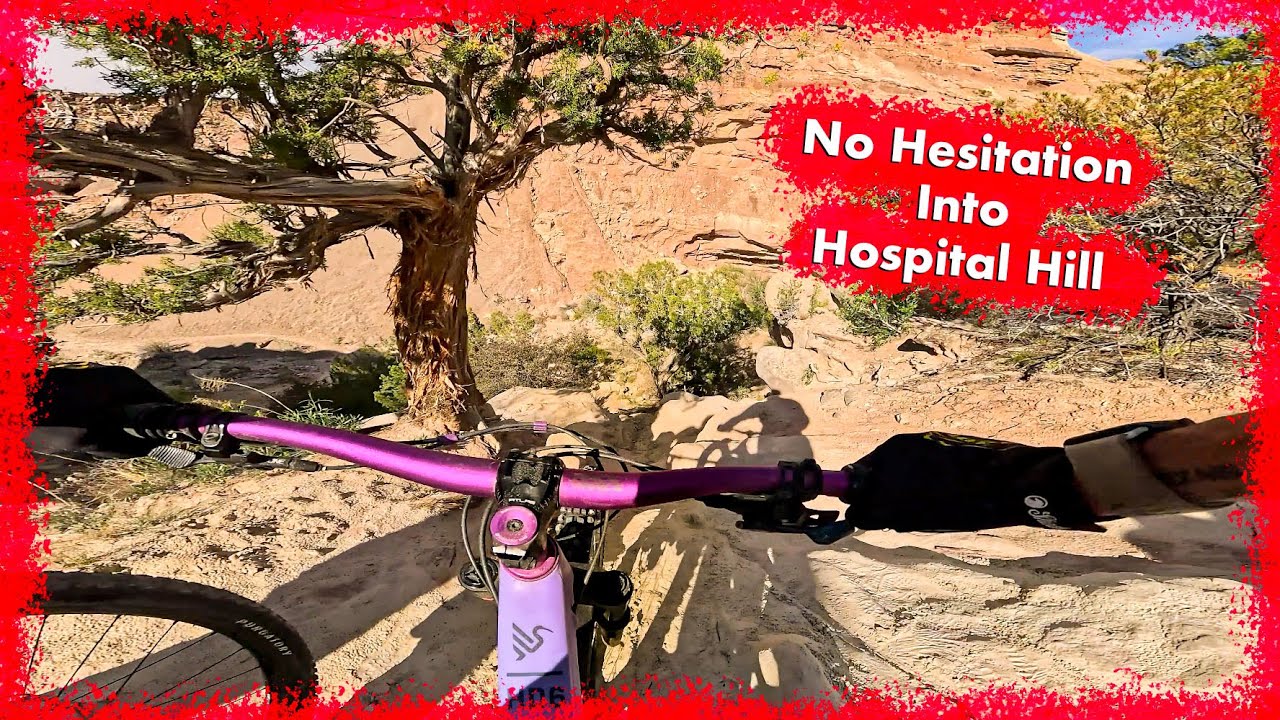 No Hesitation into Hospital Hill | The Ribbon Trail | Grand Junction MTB