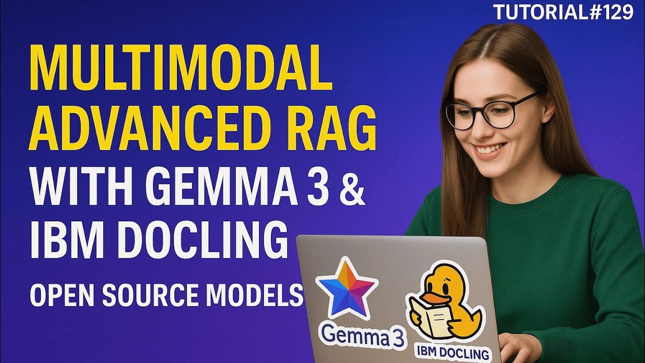 how to build multimodal advanced rag using gemma3 , docling and langchain