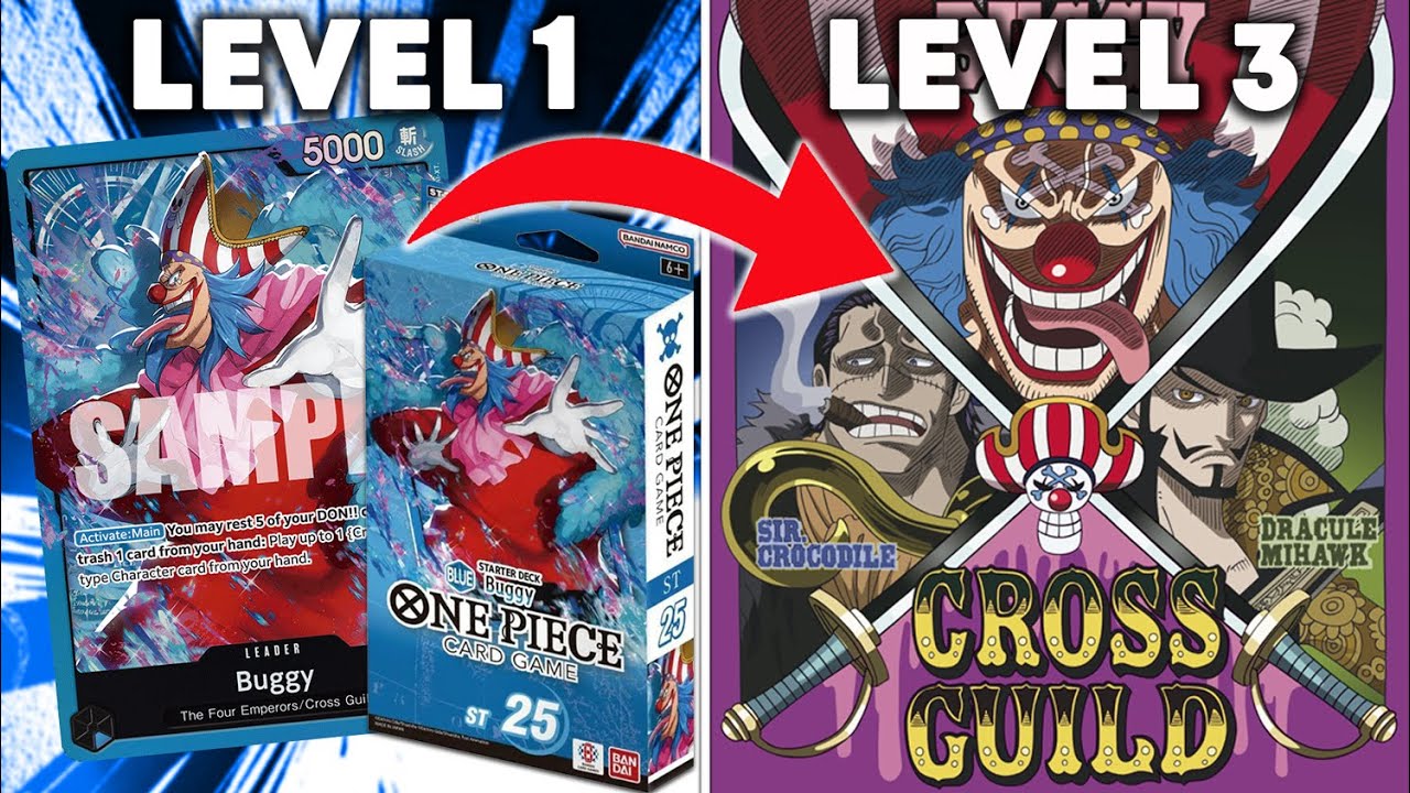 Starter Deck Blue Buggy Upgrade Guide! - One Piece TCG