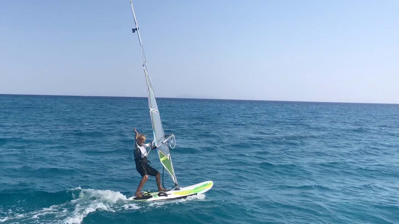 81 Year Old Is World's Oldest Windsurfer