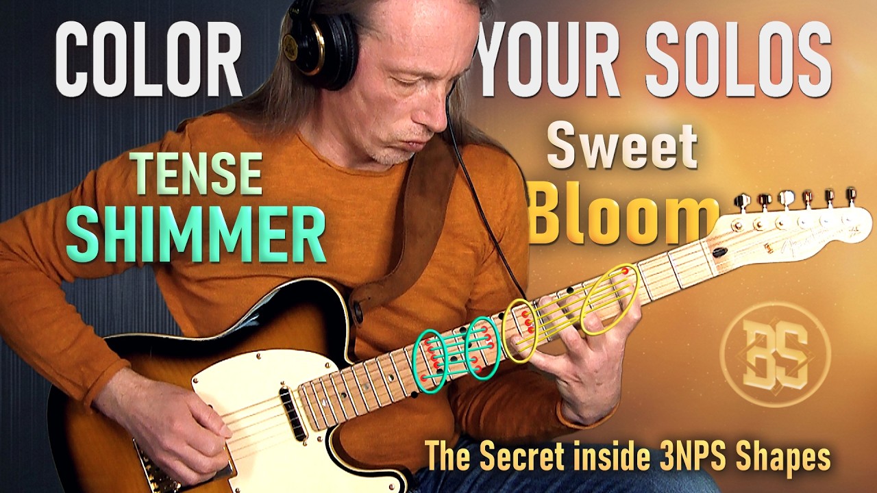 Color Your Solos 🎸✨ Tense 2nds Shimmer & Sweet 6ths Bloom | Easy Interval Playing | GuitarNerderyENH